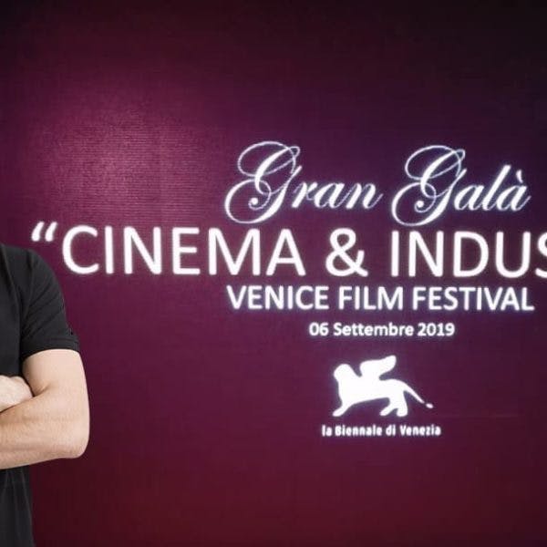 Alberto Falcone al Gran Galà Cinema & Industria della 76° Edizione del Festival del Cinema di Venezia