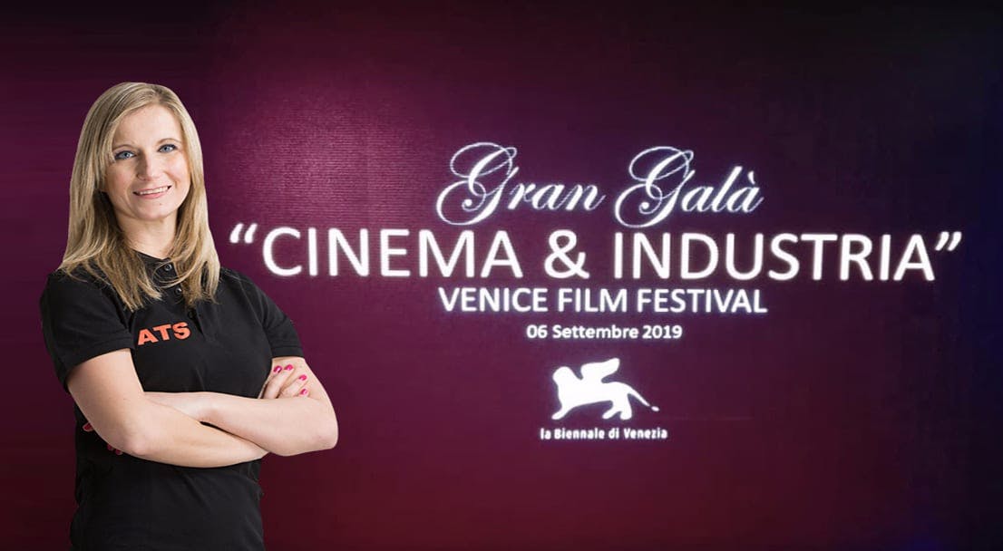 Valentina Delmonte al Gran Galà Cinema & Industria della 76° Edizione del Festival del Cinema di Venezia